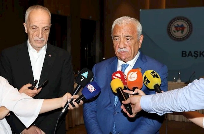 AHİK və TÜRK-İŞ-in birgə yığıncağı keçirildi — FOTOLAR AHİK və TÜRK-İŞ-in birgə yığıncağı keçirildi — FOTOLAR