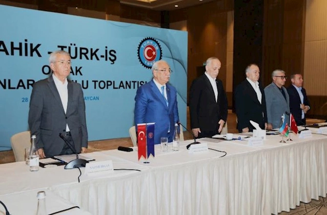 AHİK və TÜRK-İŞ-in birgə yığıncağı keçirildi — FOTOLAR AHİK və TÜRK-İŞ-in birgə yığıncağı keçirildi — FOTOLAR