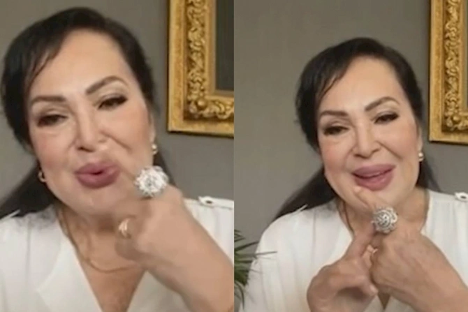 Zeynəb Xanlarovanın Türkan Şoraya hədiyyə etdiyi üzük — FOTO