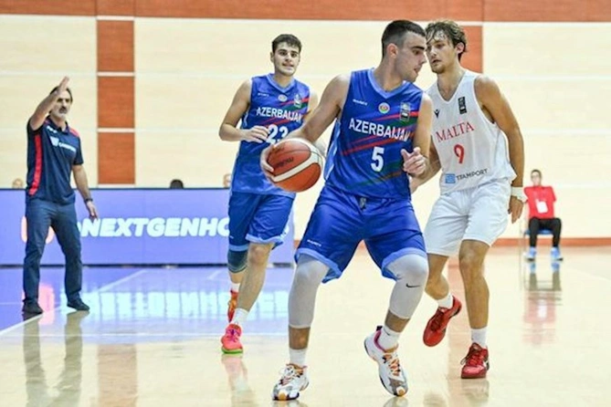 Millimiz Avropa çempionatına qələbə ilə başladı — FOTOLAR