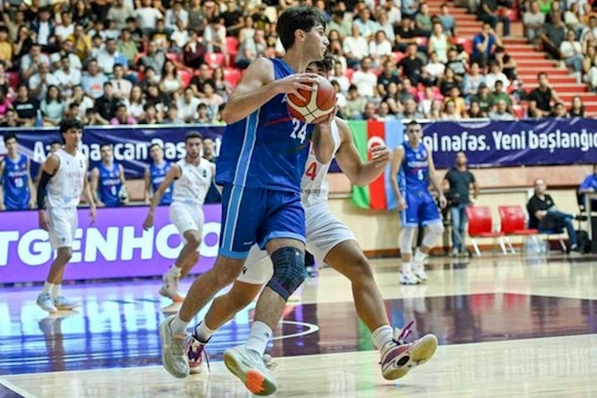 Millimiz Avropa çempionatına qələbə ilə başladı — FOTOLAR