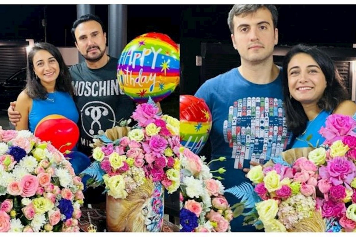 Nadirdən gəlini ilə bağlı paylaşım — FOTOLAR