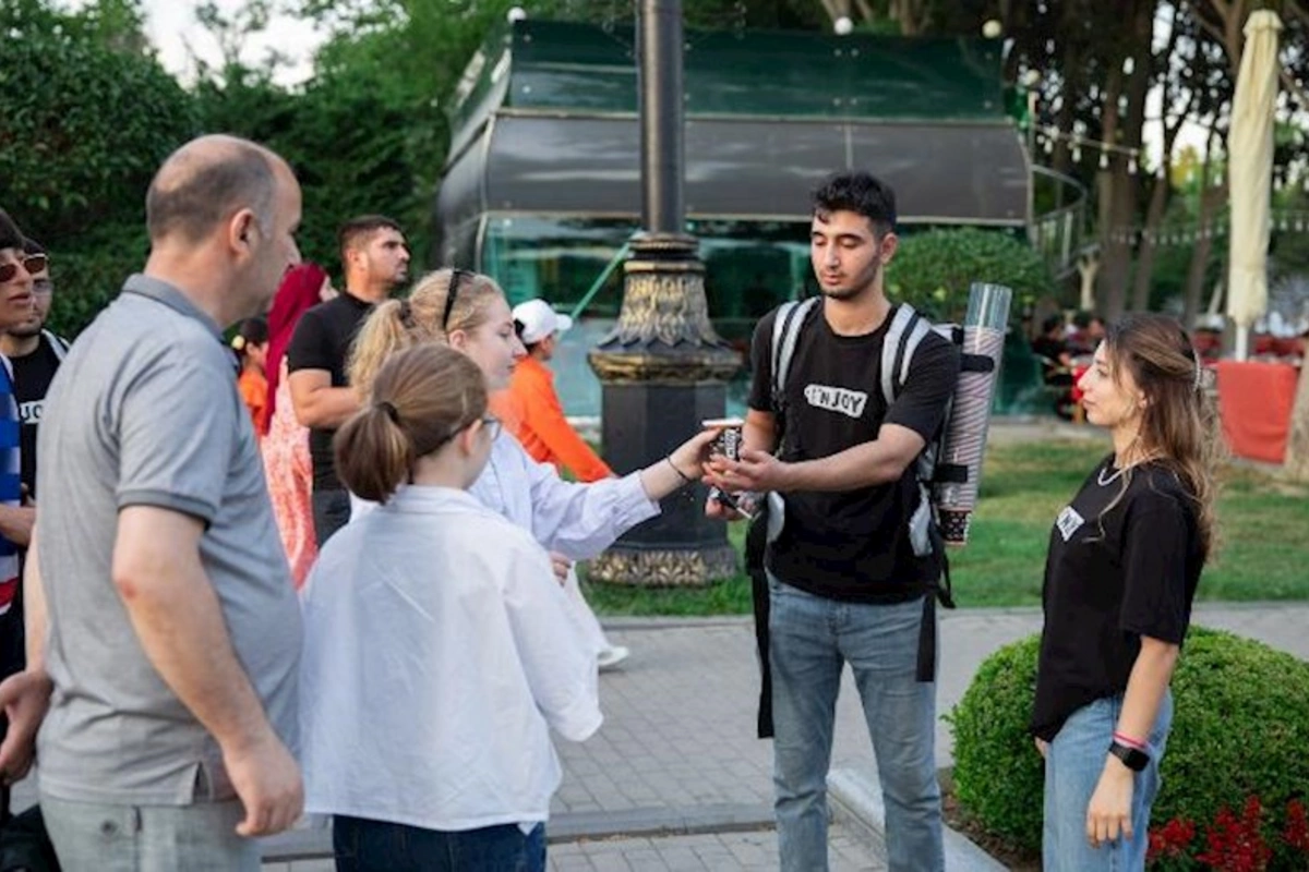 “Coffee N`Joy” yeni layihəyə start verdi — FOTOLAR