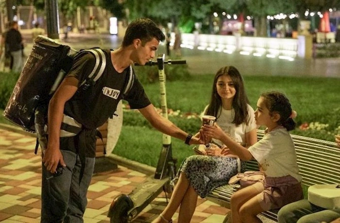 “Coffee N`Joy” yeni layihəyə start verdi — FOTOLAR