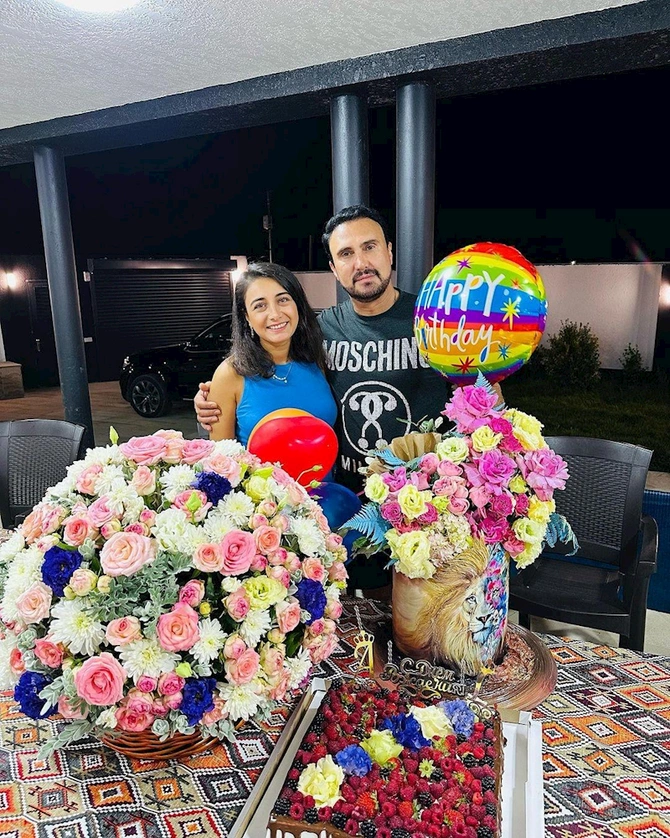 Nadirdən gəlini ilə bağlı paylaşım — FOTOLAR
