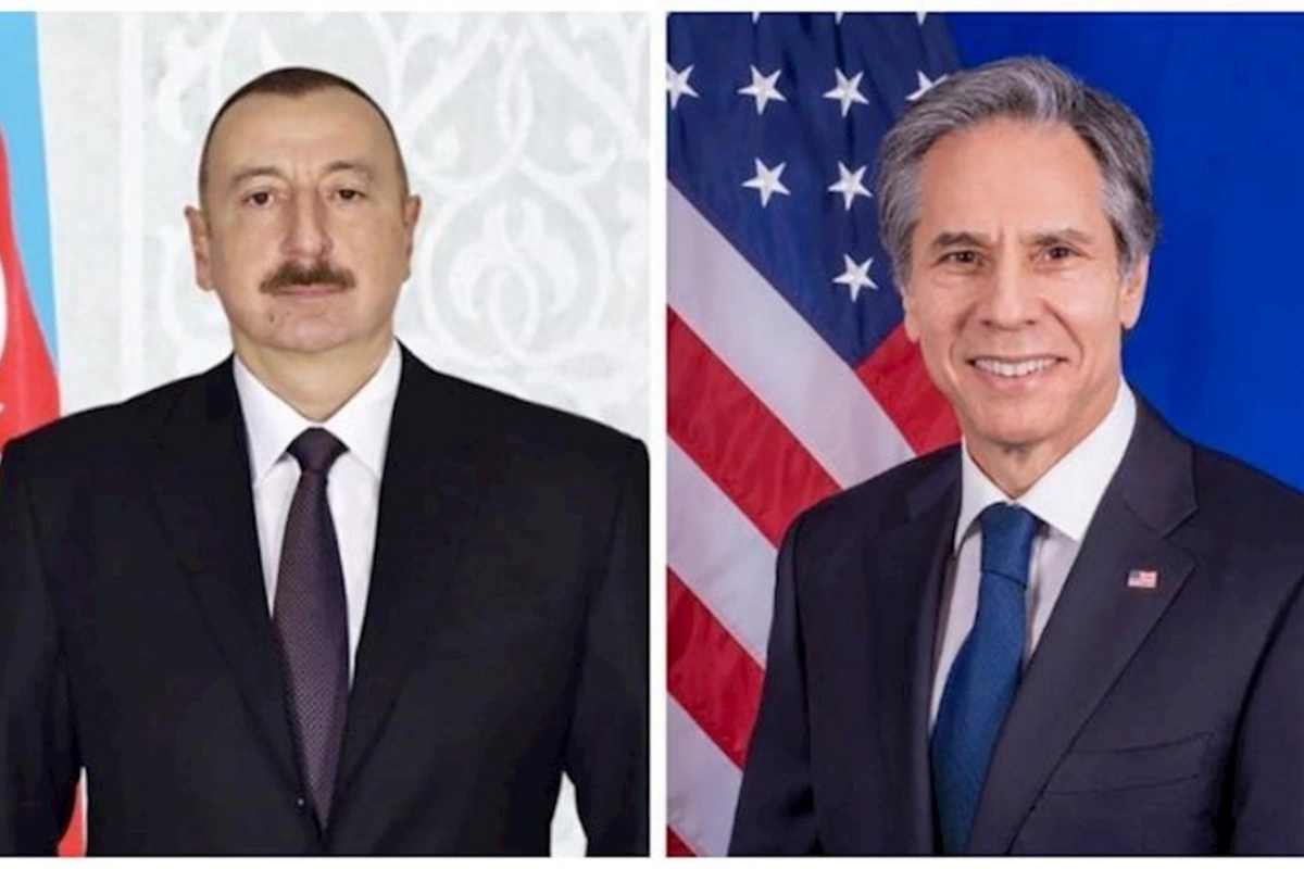 Antoni Blinken Azərbaycan Prezidenti İlham Əliyevə zəng edib
