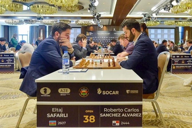 Bakıda şahmat üzrə Dünya Kubokuna start verildi — FOTO