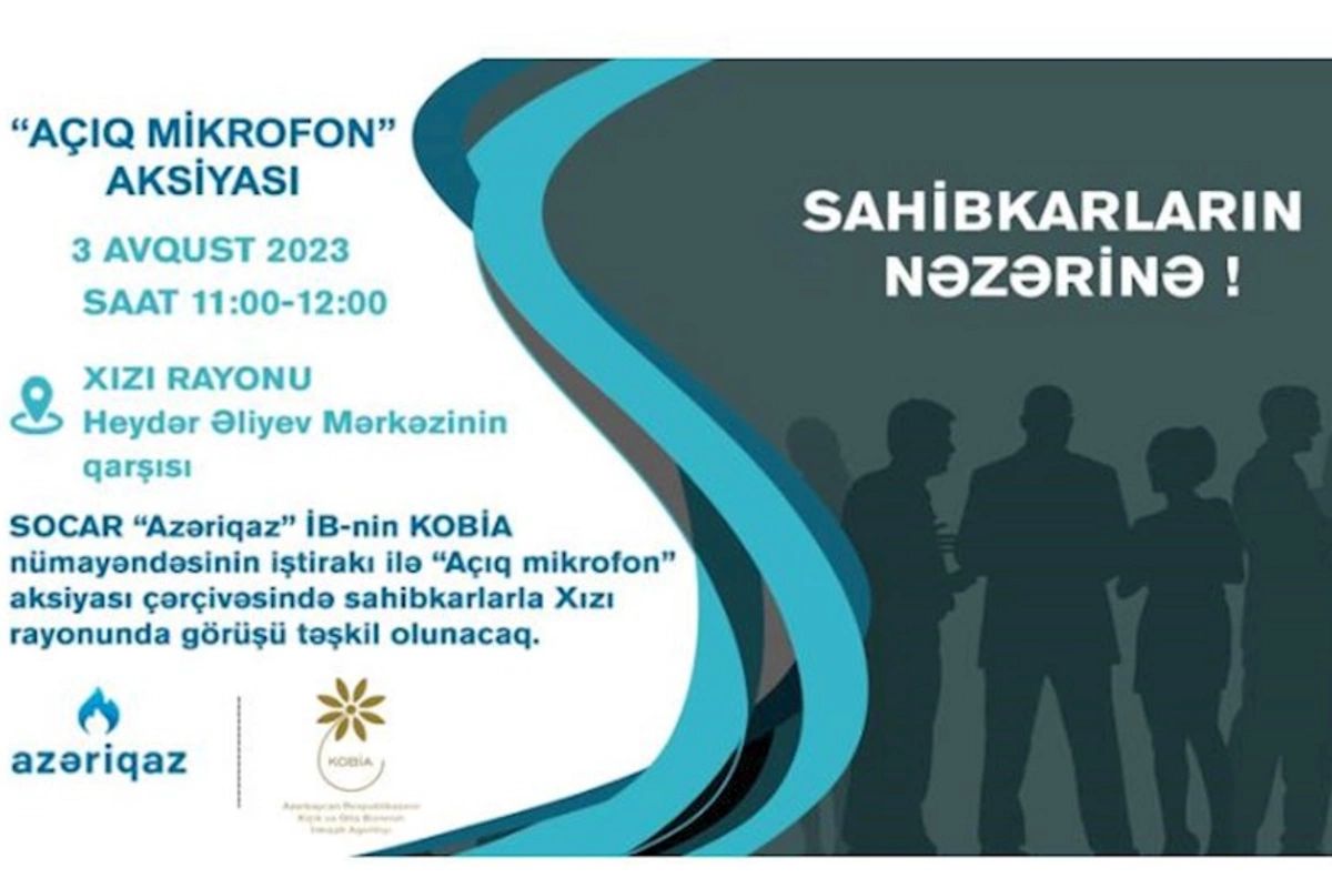 Sahibkarlarla növbəti görüş Xızı rayonunda keçiriləcək