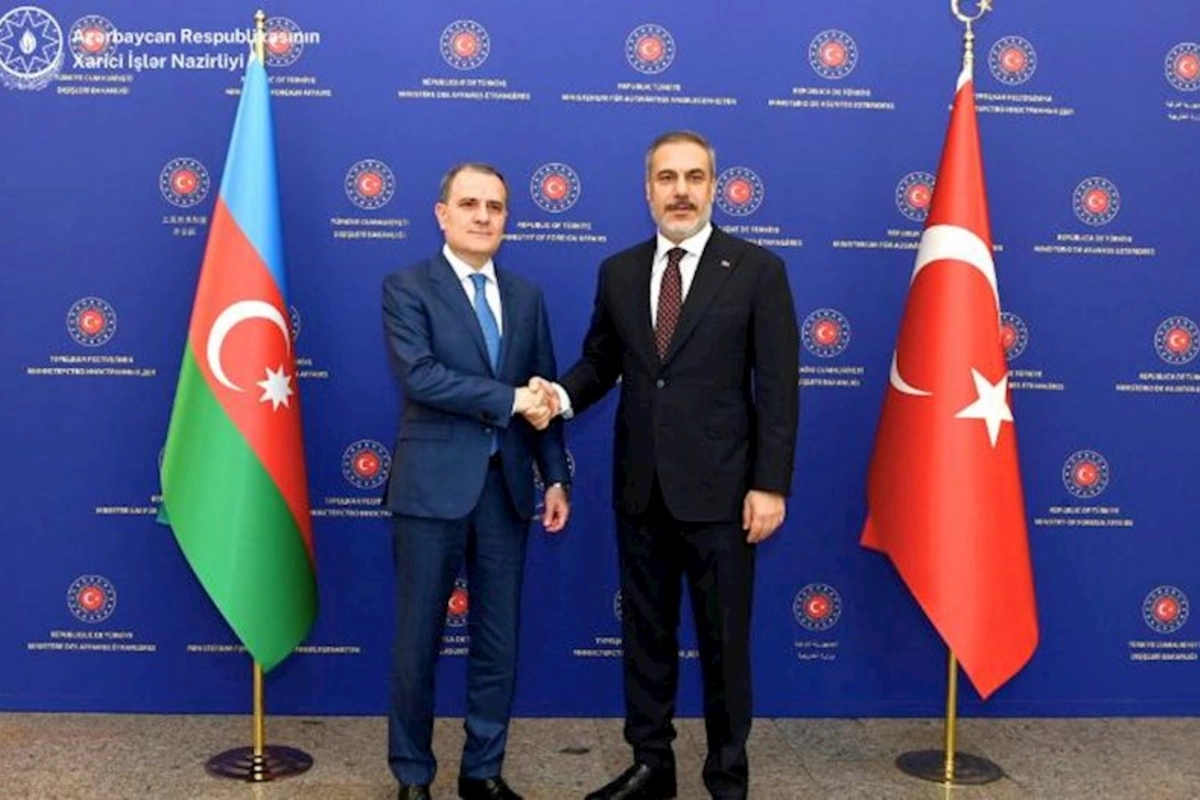 Ceyhun Bayramovla Hakan Fidanın görüşü BAŞLADI