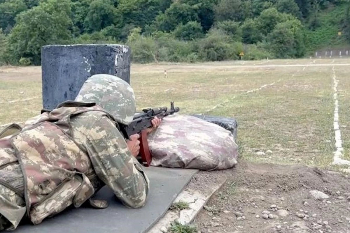 Kursantlar düşərgə toplanışına cəlb olunub — VİDEO