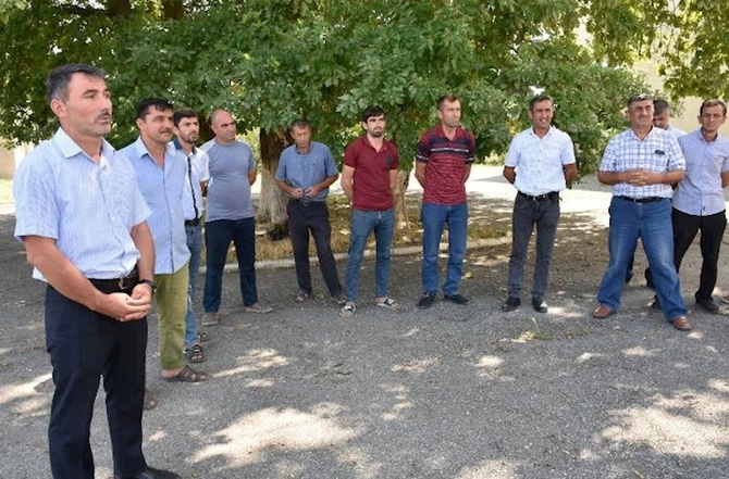Həftənin ilk “Açıq mikrofon” aksiyası Xaçmazda — FOTO