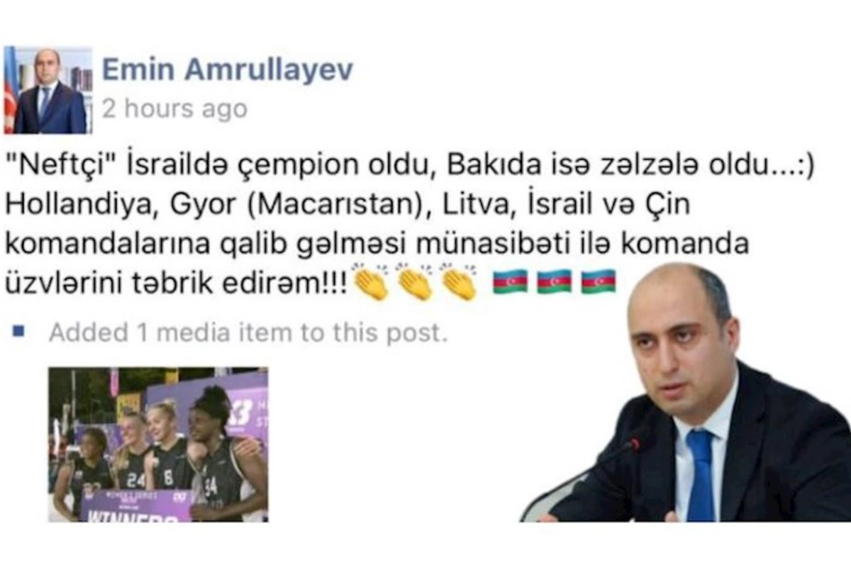 Emin Əmrullayevdən zəlzələ gecəsi “SMAYLİK-ŞOU”: “Milləti ələ salmaqdan “kayf” alırlar” — ETİRAZ