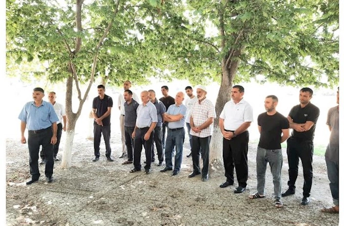 Açıq mikrofon aksiyası Sabirabadda — FOTOLAR Açıq mikrofon aksiyası Sabirabadda — FOTOLAR
