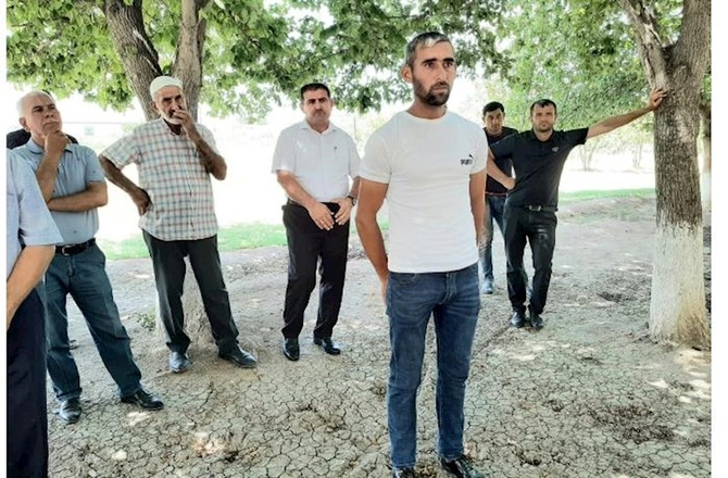 Açıq mikrofon aksiyası Sabirabadda — FOTOLAR Açıq mikrofon aksiyası Sabirabadda — FOTOLAR