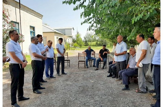 “Açıq mikrofon” aksiyası Saatlıda — FOTOLAR