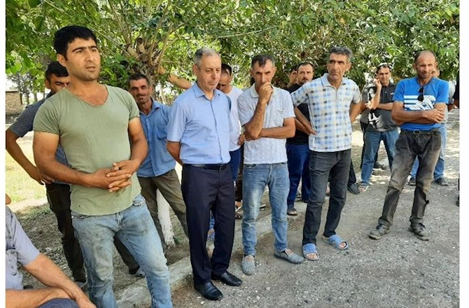 “Açıq mikrofon” aksiyası Saatlıda — FOTOLAR