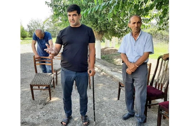 “Açıq mikrofon” aksiyası Saatlıda — FOTOLAR