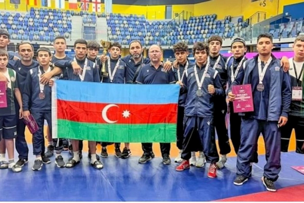 Azərbaycanın sərbəst güləşçiləri Avropa çempionatında yeni rekorda imza atıb