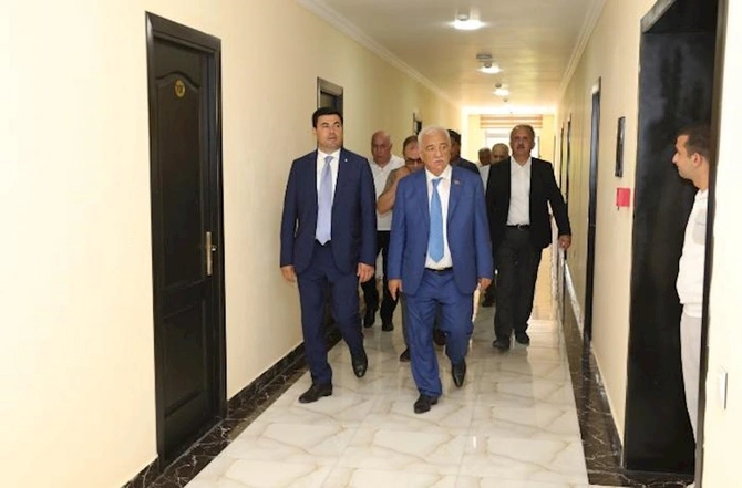 AHİK sədri həmkarlar ittifaqlarının Xaçmazda yerləşən istirahət mərkəzlərində olub — FOTOLAR