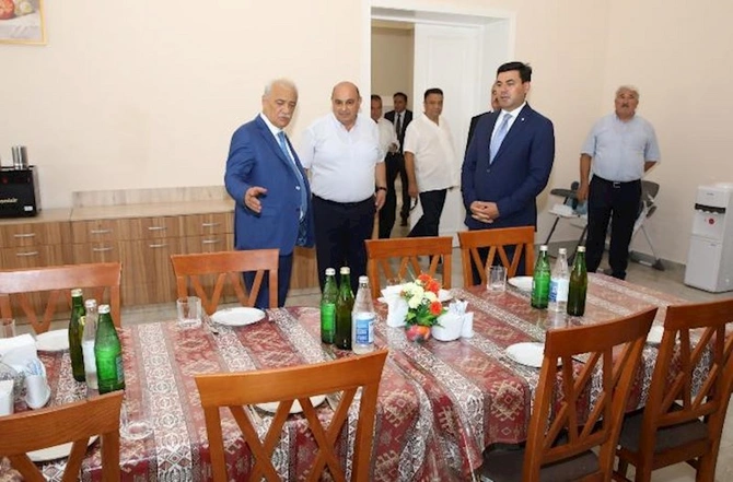 AHİK sədri həmkarlar ittifaqlarının Xaçmazda yerləşən istirahət mərkəzlərində olub — FOTOLAR