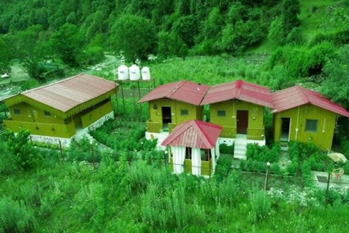 Şəkidə istirahət mərkəzində yanğın baş verib