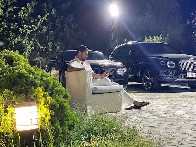 Namiq bu dəfə Bentleyini nümayiş etdirdi — FOTOLAR