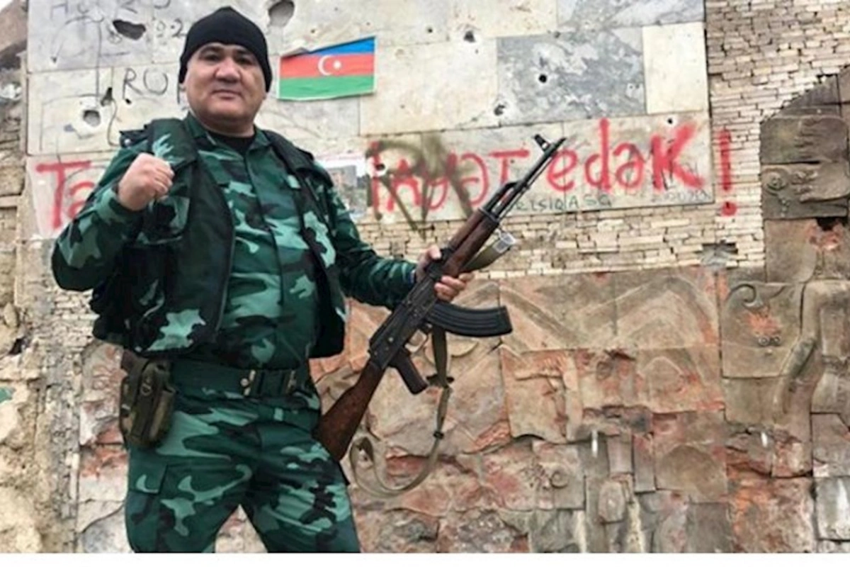Firdovsi Umudova “Vətən müharibəsi iştirakçısı” medalı təqdim edildi — FOTOLAR