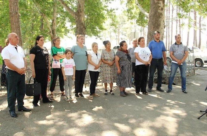 Həftənin ilk Açıq mikrofon aksiyası Samuxda — FOTOLAR