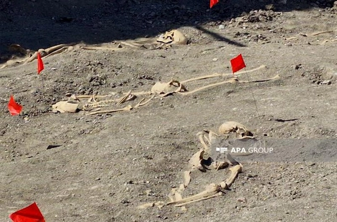 Şuşada daha bir kütləvi məzarlıq aşkarlanıb — FOTO