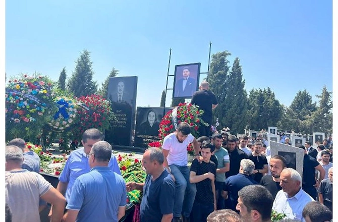 Nikosayağının qəzasında ölən Ruslan dəfn edildi — FOTOLAR