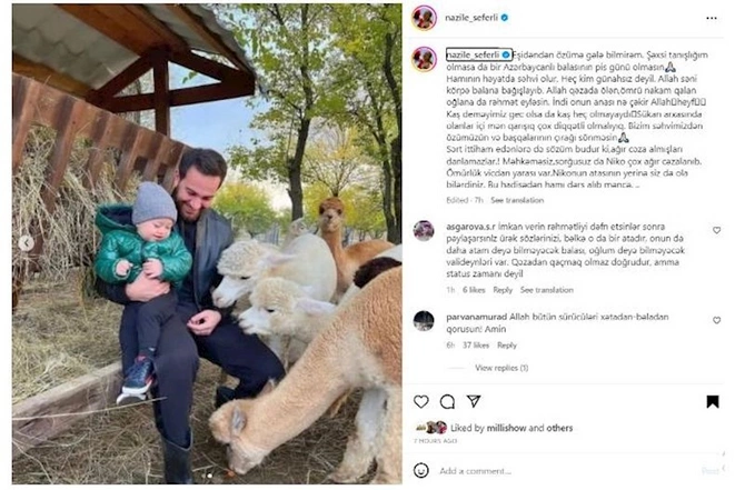 Nazilə Səfərli: “Nicat çox ağır cəzalandı, ömürlük ...” — FOTO