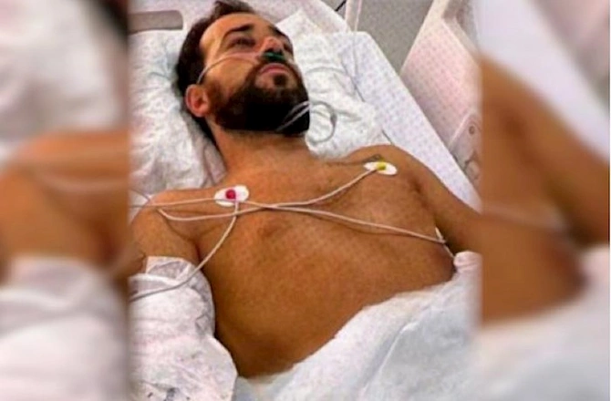 Nikosayağının xəstəxanadan FOTOSU Nikosayağının xəstəxanadan FOTOSU