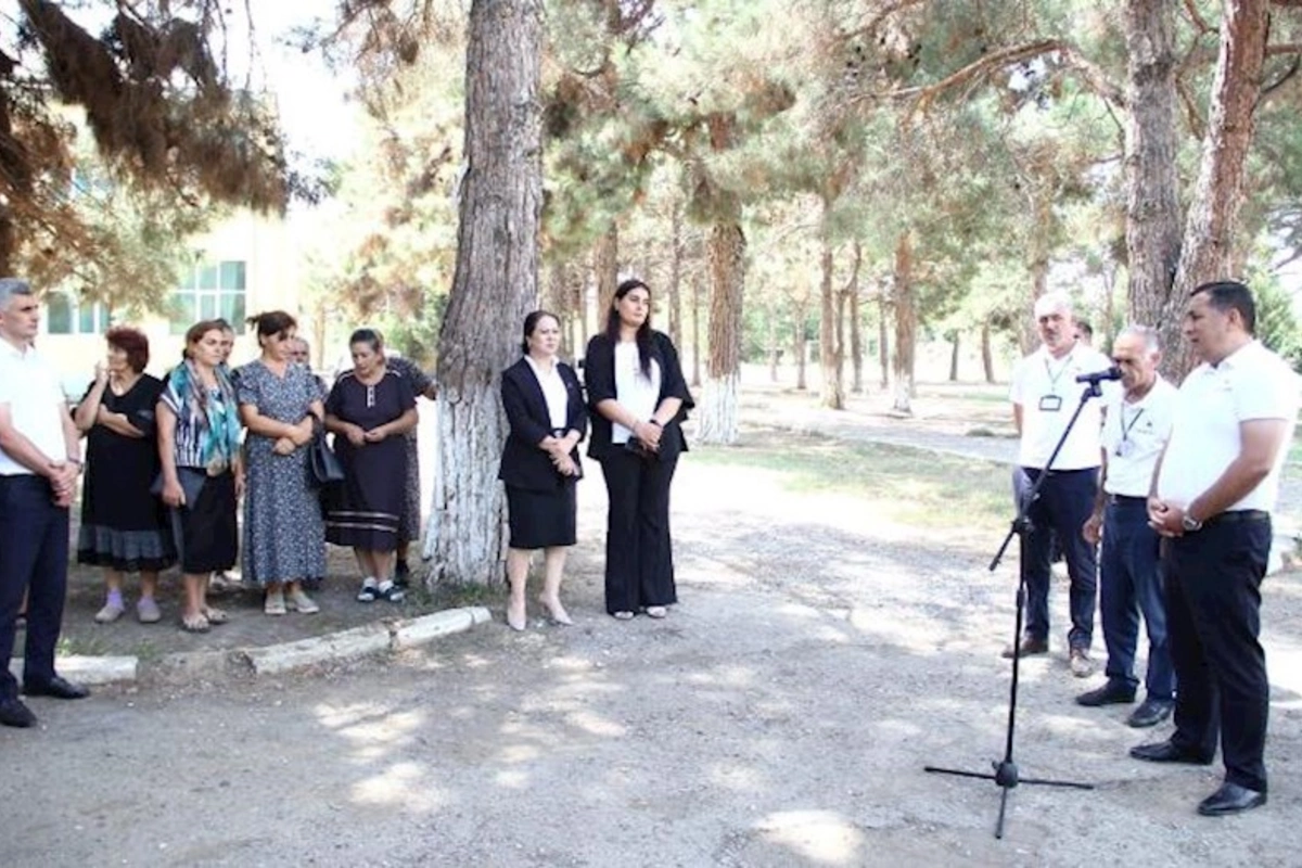Həftənin sonuncu “Səyyar qəbul otağı” Naftalanda quruldu — FOTOLAR
