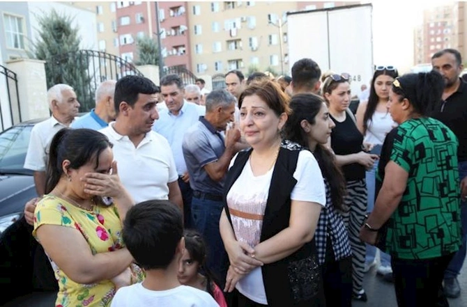 Füzuliyə ilk köç karvanı yola düşdü — FOTOLAR