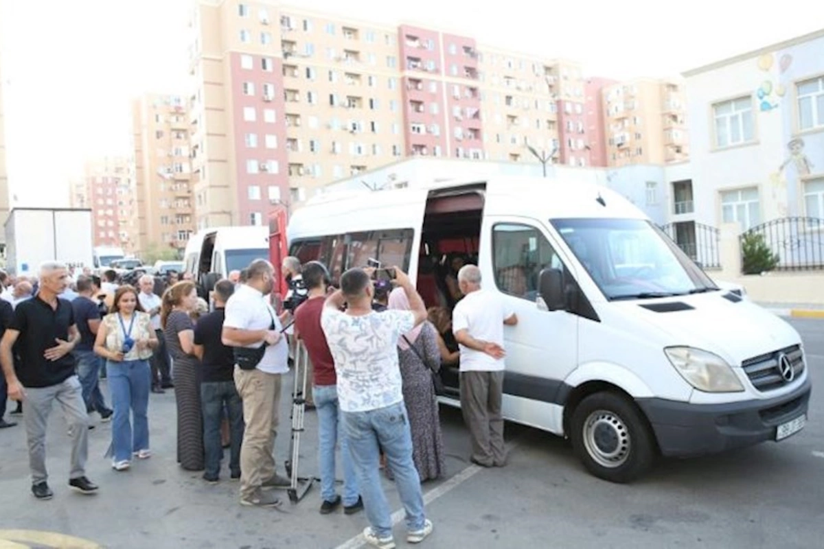 Füzuliyə ilk köç karvanı yola düşdü — FOTOLAR