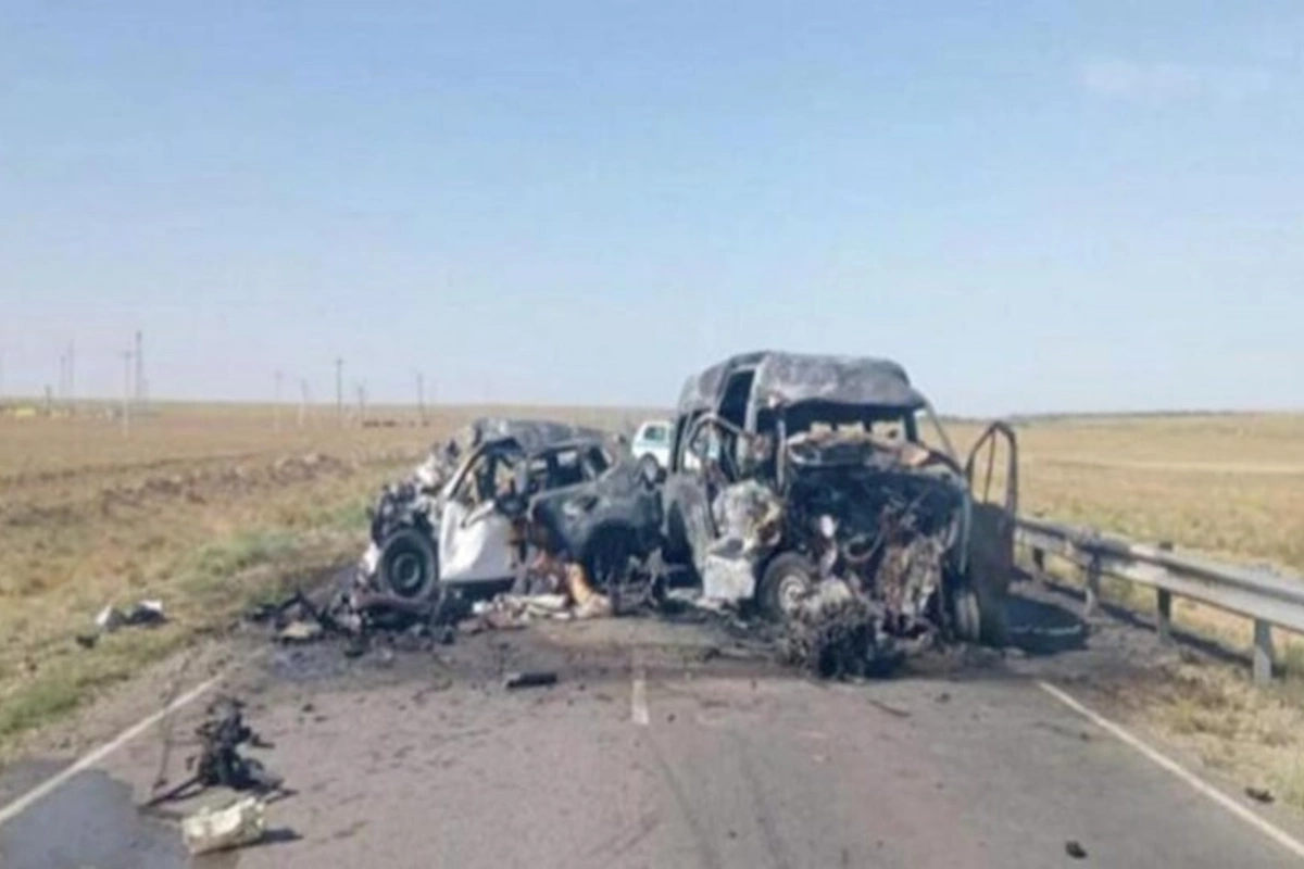 Mikroavtobusla maşın toqquşdu, 9 nəfər öldü — DƏHŞƏTLİ QƏZA