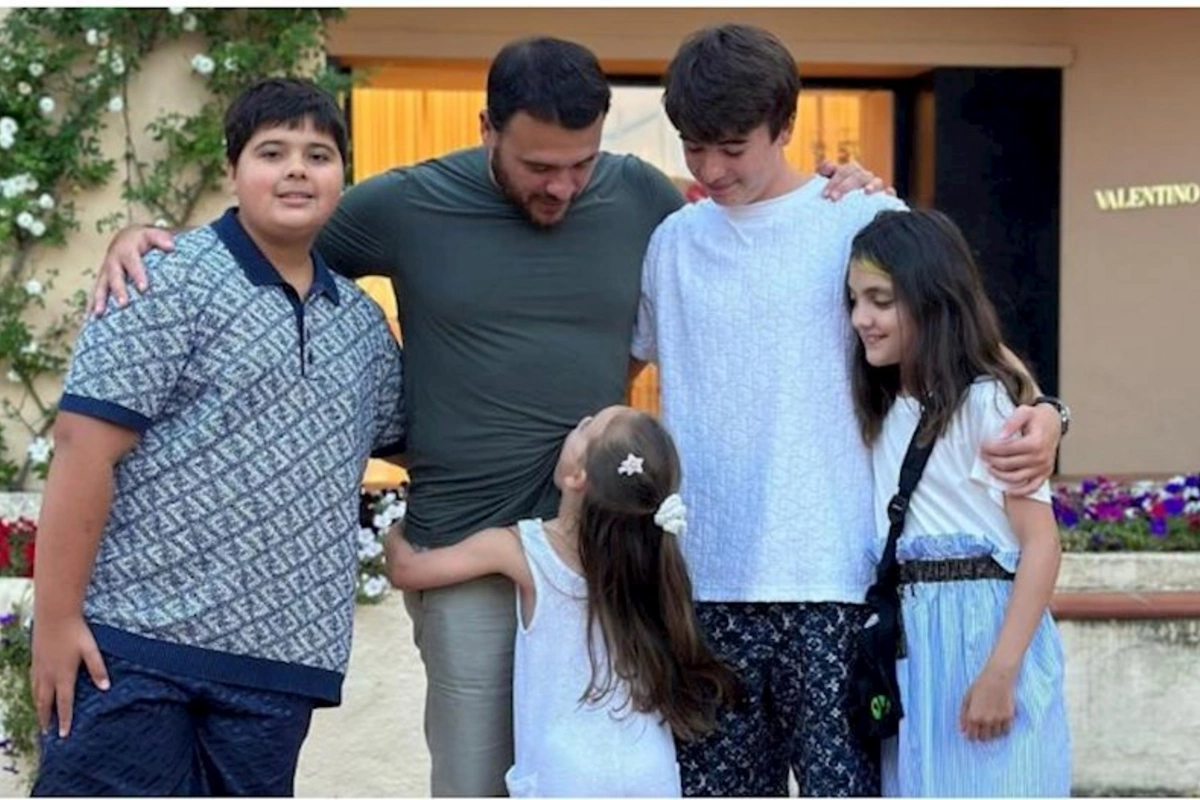 Emindən övladları ilə bağlı paylaşım — FOTO