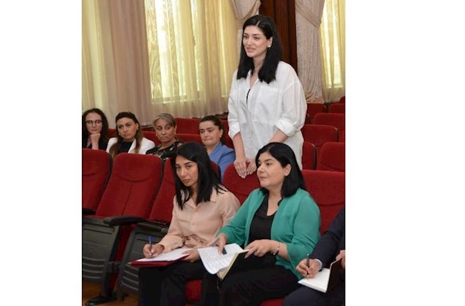 Abşeron Rayon İcra Hakimiyyətində şəhid ailələri və qazilərlə növbəti görüş keçirildi — FOTOLAR