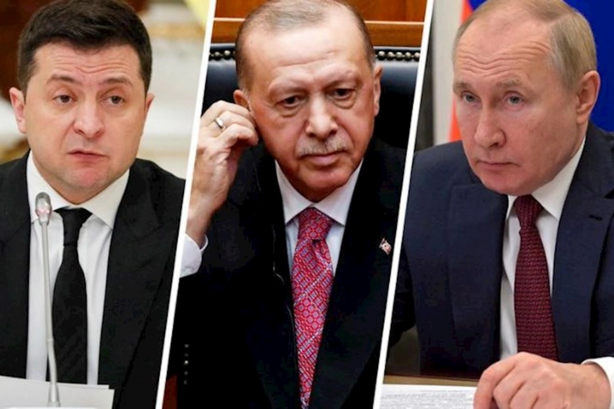 Ərdoğan Putin və Zelenskinin Türkiyədə görüşməsini təklif edib