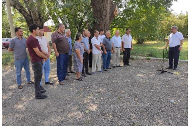 “Açıq mikrofon” Qazaxın Çaylı kəndində — FOTO