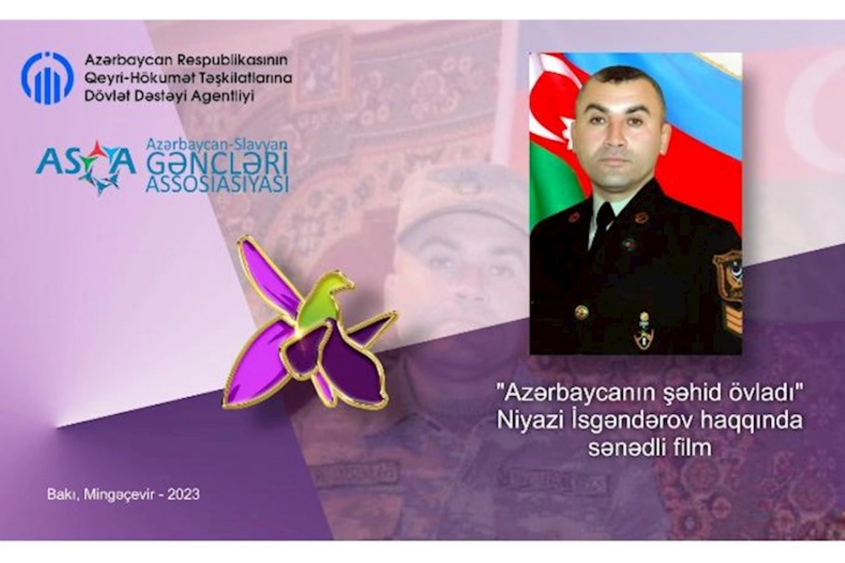 ASGA şəhid Niyazi İsgəndərov haqqında sənədli film ərsəyə gətirəcək