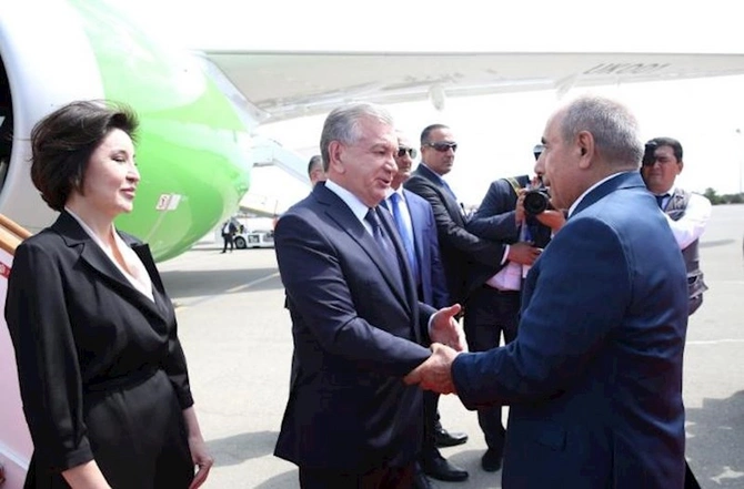 Mirziyoyev Azərbaycanda səfərdədir — YENİLƏNİB