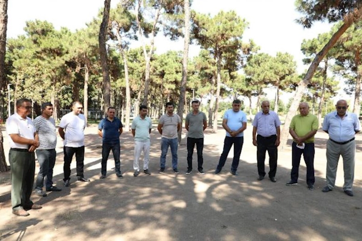 Şəmkir sahibkarları ilə görüş keçirildi — FOTOLAR