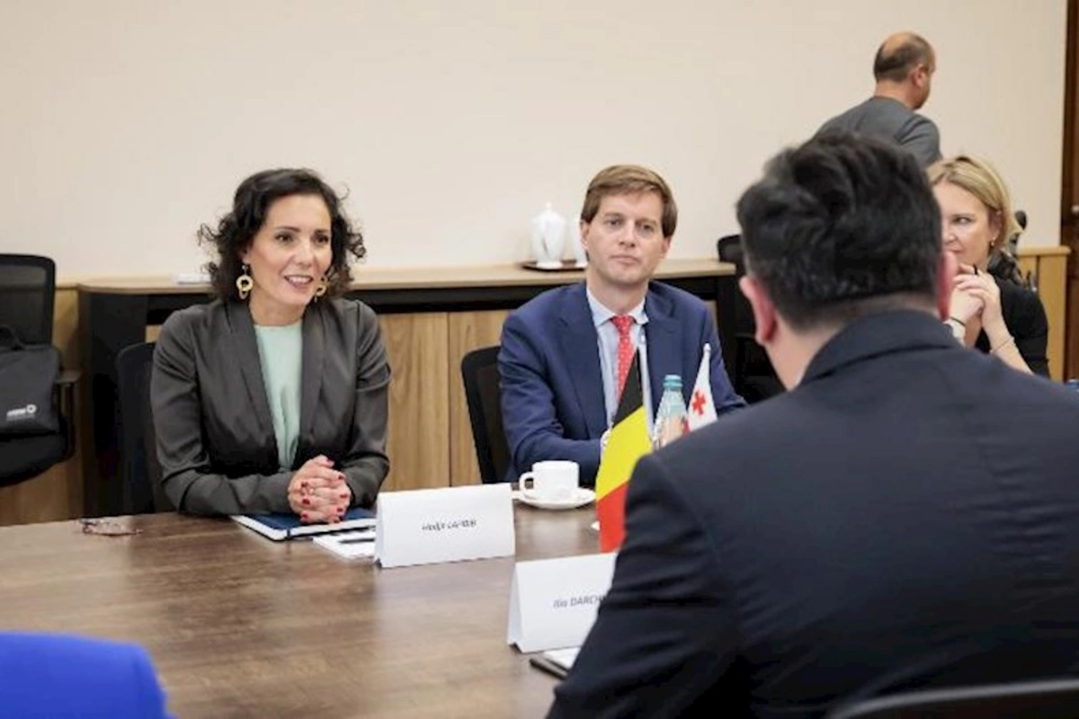 Belçika XİN rəhbəri Gürcüstanda səfərdədir