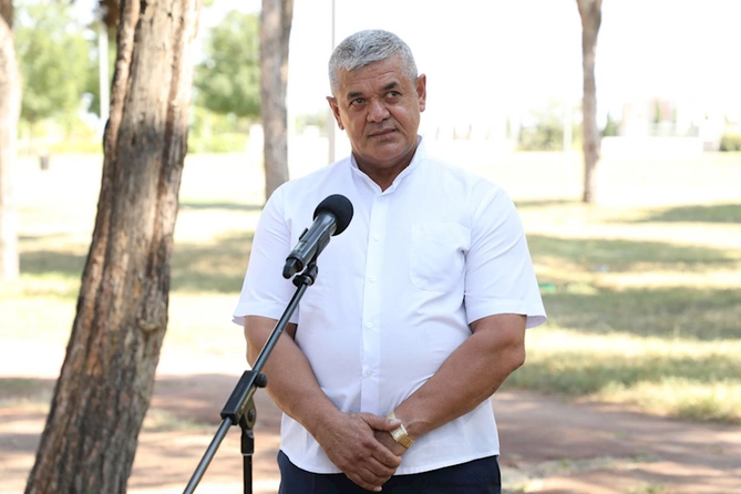 Şəmkir sahibkarları ilə görüş keçirildi — FOTOLAR