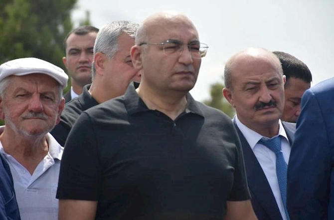 Şeyxlə Abel Məhərrəmov deputatın yasında — VİDEO/FOTO