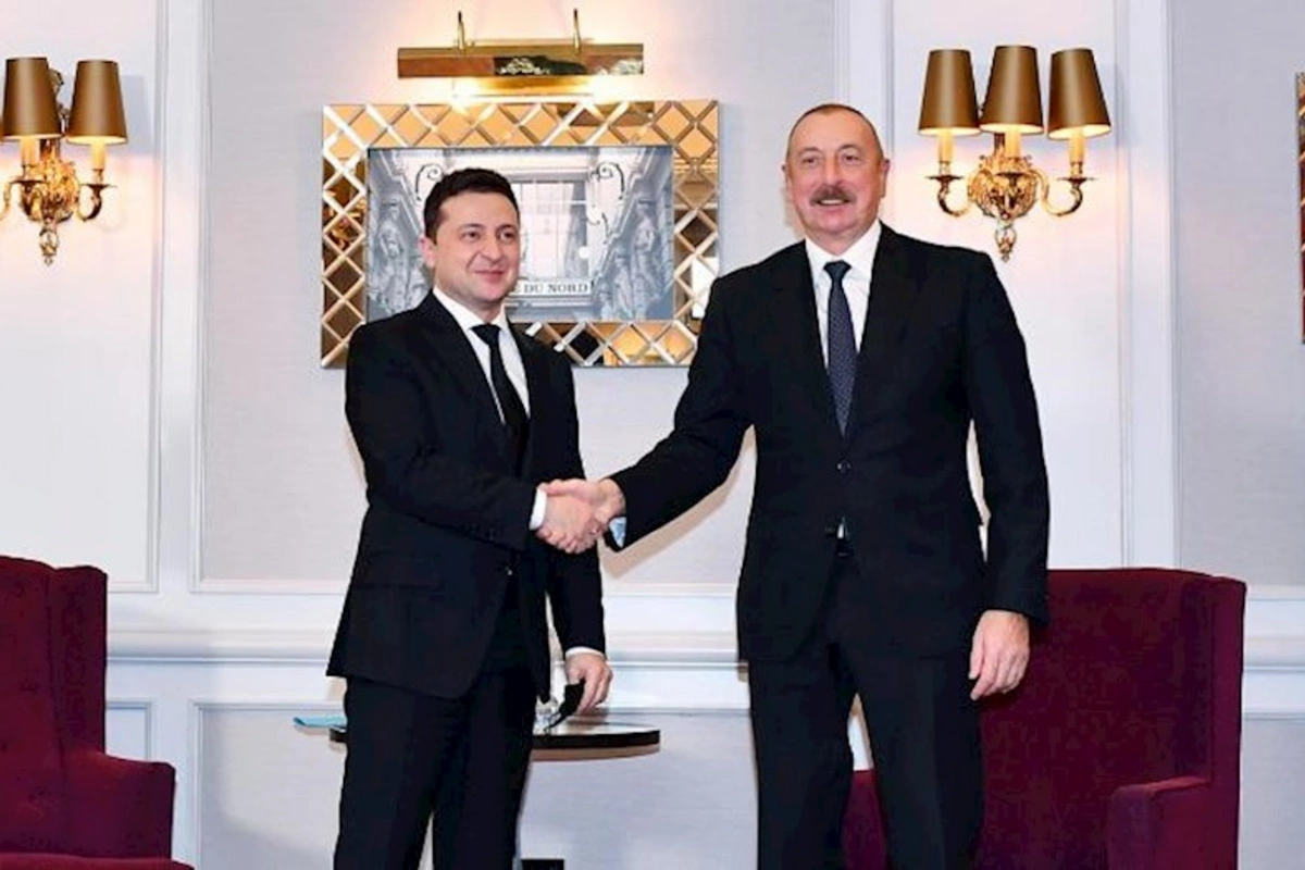 Zelenski Azərbaycan liderini təbrik etdi