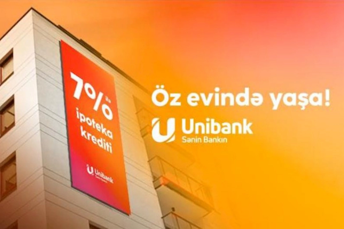 Unibank indiyədək 106 milyon manatdan çox ipoteka krediti verib