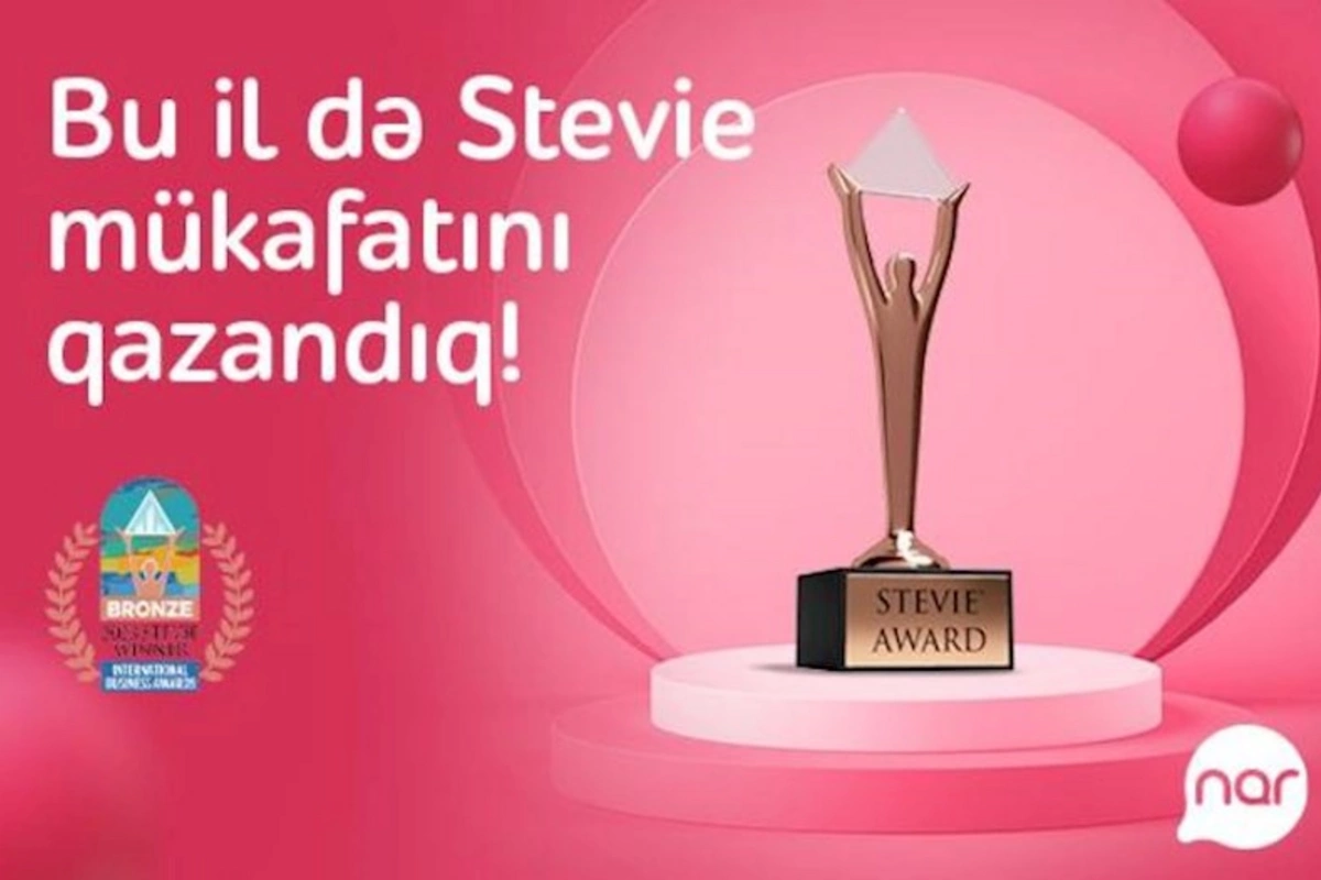 “Nar” “Stevie” mükafatına layiq görüldü