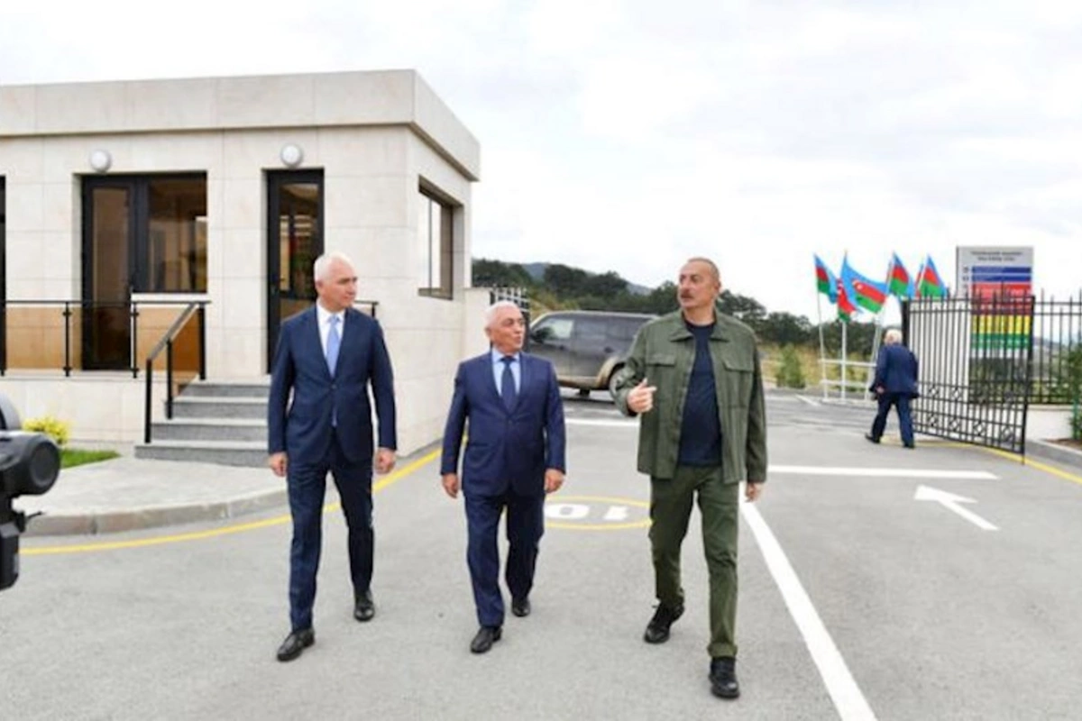 Laçın rayonunda “Mişni” və “Alxaslı” Kiçik Su Elektrik stansiyaları istifadəyə verilib — FOTO